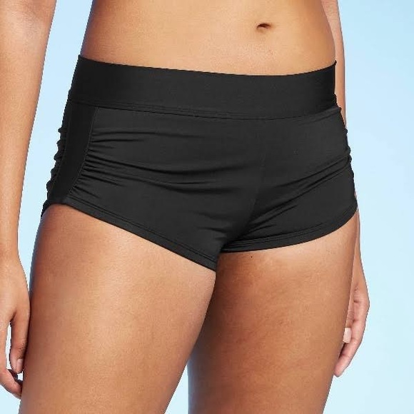 Kona Sol Womens Boyshorts Swim Shorts 